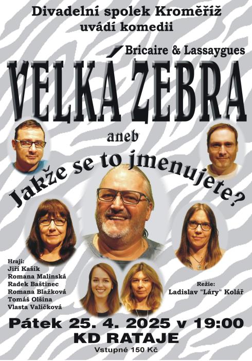 Velká zebra 2025