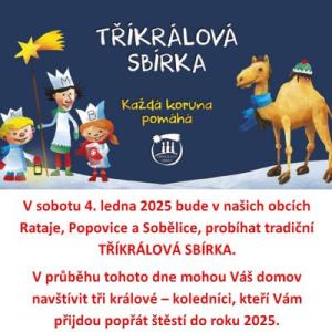 Tříkrálová sbírka 4.1.2025 1