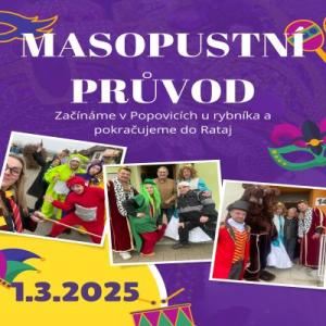 Masopustní průvod 1.3.2025 1