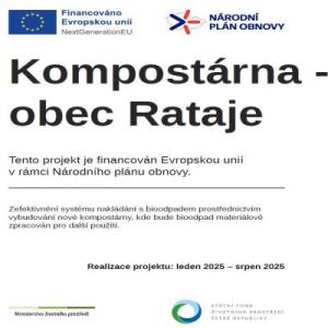 Kompostárna obec Rataje 1