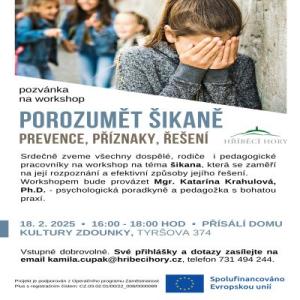 Porozumět šikaně - 18.2.2025 Zdounky 1
