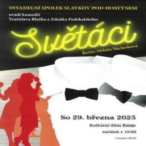 Divadelní představení Světáci 29.3.2025 na KD Rataje 1
