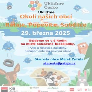 Ukliďme Česko 29.3.2025 - sraz v 9:00 na místě současné bioskládky 1