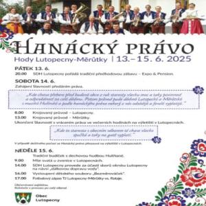 Hanácký právo Lutopecny-Měrůtky 13.-15.6.2025